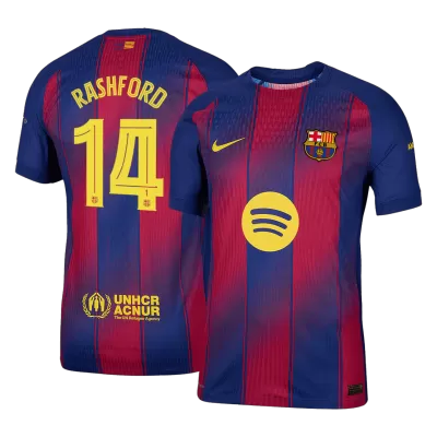 Barcelona RASHFORD #14 Home Soccer Jersey 2025/26 - Player Version - UCL - acejersey