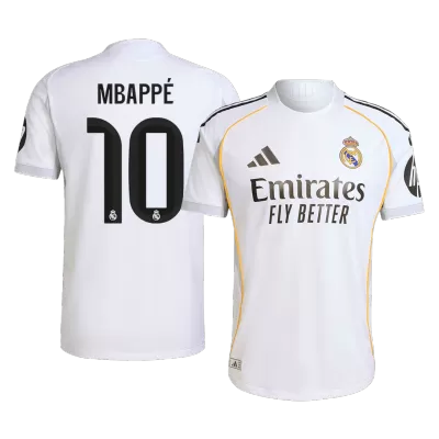 Real Madrid MBAPPÉ #10 Home Soccer Jersey 2025/26 - Player Version - acejersey