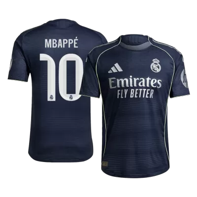 Real Madrid MBAPPÉ #10 Away Soccer Jersey 2025/26 - Player Version - acejersey