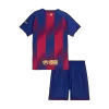Kid's Barcelona Home Jersey Kit(Jersey+Shorts) 2025/26 - acejersey