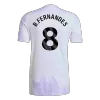 Men's Manchester United B.FERNANDES #8 Away Soccer Jersey 2025/26 - acejersey