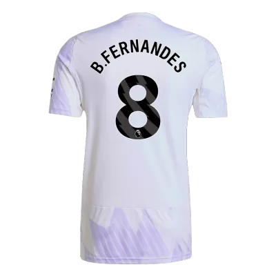 Men's Manchester United B.FERNANDES #8 Away Soccer Jersey 2025/26 - acejersey