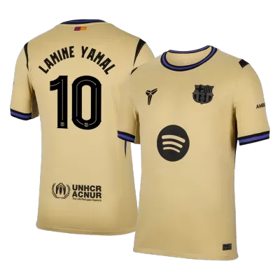 Men's Barcelona LAMINE YAMAL #10 Away Soccer Jersey 2025/26 - UCL - acejersey