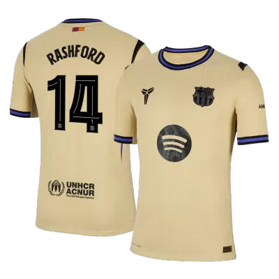 Barcelona RASHFORD #14 Away Soccer Jersey 2025/26 - Player Version - UCL - acejersey