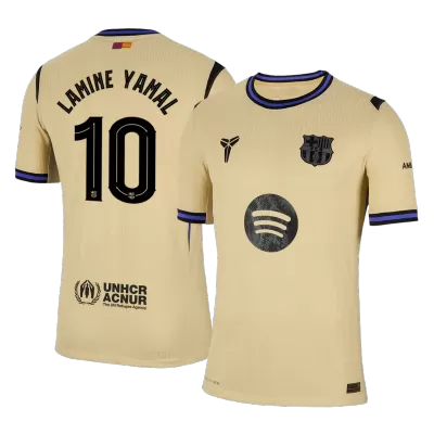 Barcelona LAMINE YAMAL #10 Away Soccer Jersey 2025/26 - Player Version - UCL - acejersey