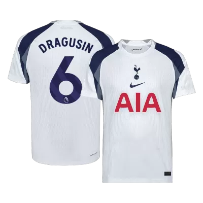 Tottenham Hotspur DRAGUSIN #6 Home Soccer Jersey 2025/26 - Player Version - acejersey