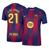 Barcelona F.DE JONG #21 Home Soccer Jersey 2025/26 - Player Version - acejersey