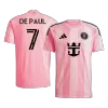 Inter Miami CF DE PAUL #7 Home Soccer Jersey 2025 - acejersey