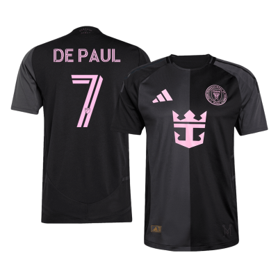 Inter Miami CF DE PAUL #7 Away Soccer Jersey 2025 - Player Version - acejersey