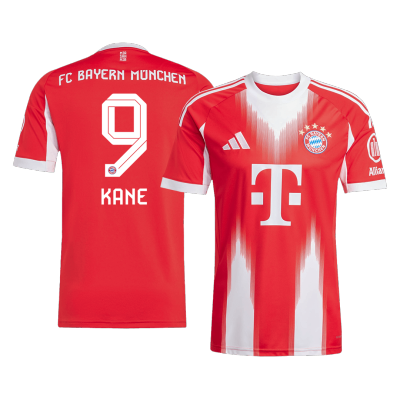 Bayern Munich KANE #9 Home Soccer Jersey 2025/26 - acejersey