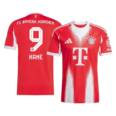 Bayern Munich KANE #9 Home Soccer Jersey 2025/26 - acejersey