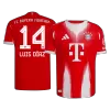 Bayern Munich LUIS DÍAZ #14 Home Soccer Jersey 2025/26 - Player Version - acejersey