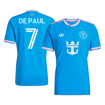 Inter Miami CF DE PAUL #7 Third Away Soccer Jersey 2025 - Player Version - acejersey