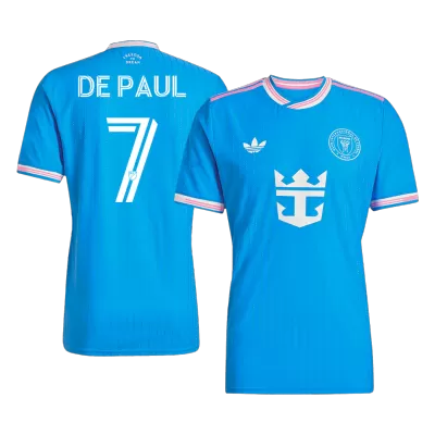 Inter Miami CF DE PAUL #7 Third Away Soccer Jersey 2025 - Player Version - acejersey