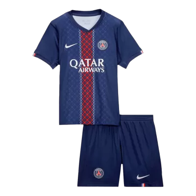 Kid's PSG Home Jersey Kit(Jersey+Shorts) 2025/26 - acejersey