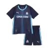 Kid's Marseille Away Jersey Kit(Jersey+Shorts) 2025/26 - acejersey