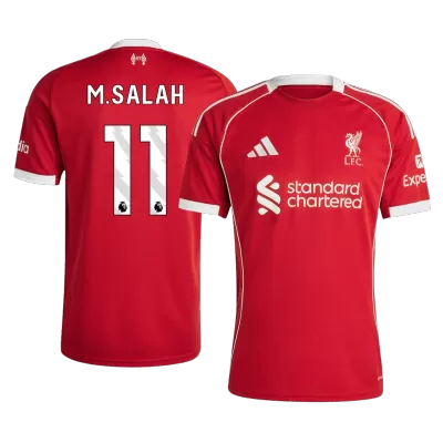 Men's Liverpool M.SALAH #11 Home Soccer Jersey 2025/26 - acejersey