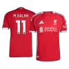 Liverpool M.SALAH #11 Home Soccer Jersey 2025/26 - Player Version - acejersey