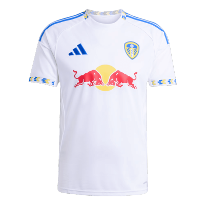 Men's Leeds United Home Soccer Jersey 2025/26 - acejersey