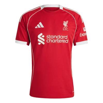 Liverpool Home Soccer Jersey 2025/26 - acejersey