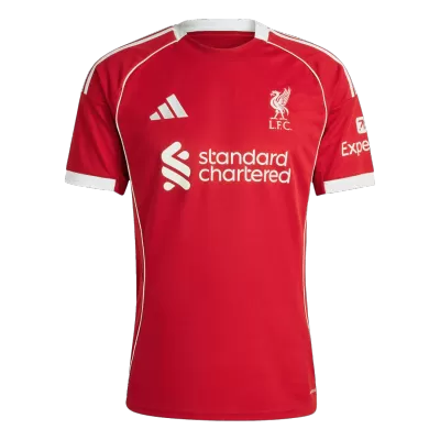 Liverpool Home Soccer Jersey 2025/26 - acejersey
