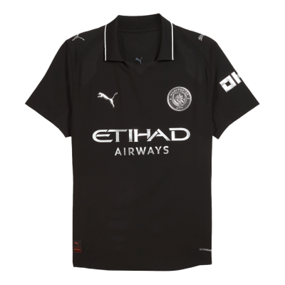 Manchester City Away Soccer Jersey 2025/26 - Player Version - acejersey