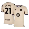 Barcelona F.DE JONG #21 Away Soccer Jersey 2025/26 - Player Version - UCL - acejersey
