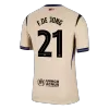 Barcelona F.DE JONG #21 Away Soccer Jersey 2025/26 - Player Version - UCL - acejersey