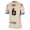 Barcelona GAVI #6 Away Soccer Jersey 2025/26 - Player Version - UCL - acejersey