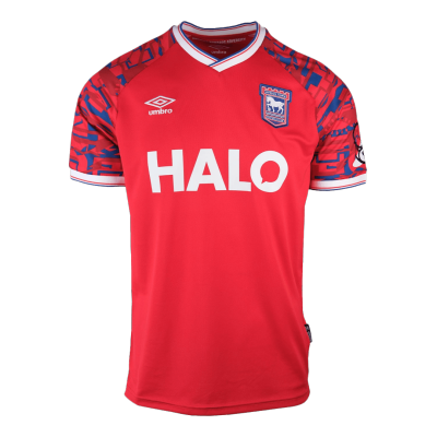 Men's Ipswich Town Away Soccer Jersey 2025/26 - acejersey