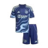 Kid's Ajax Away Jersey Kit(Jersey+Shorts) 2025/26 - acejersey