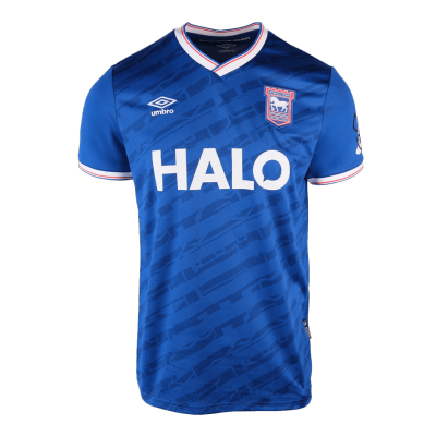 Men's Ipswich Town Home Soccer Jersey 2025/26 - acejersey