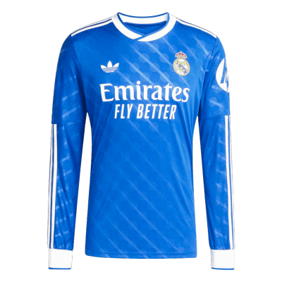 Men's Real Madrid Third Away Long Sleeve Soccer Jersey 2025/26 - acejersey