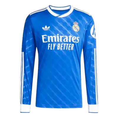 Men's Real Madrid Third Away Long Sleeve Soccer Jersey 2025/26 - acejersey