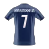 Men's PSG KVARATSKHELIA #7 Home Soccer Jersey 2025/26 - acejersey
