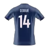 Men's PSG D.DOUÉ #14 Home Soccer Jersey 2025/26 - acejersey