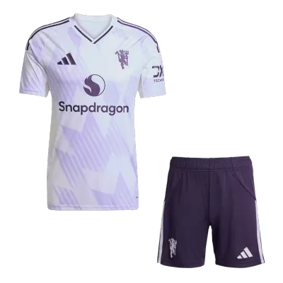 Men's Manchester United Away Jersey (Jersey+Shorts) Kit 2025/26 - acejersey