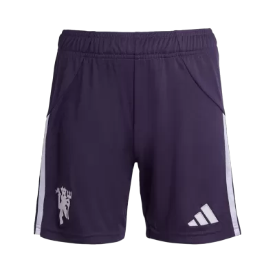 Manchester United Away Soccer Shorts 2025/26 - acejersey