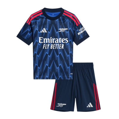 Kid's Arsenal Away Jersey Kit(Jersey+Shorts) 2025/26 - acejersey