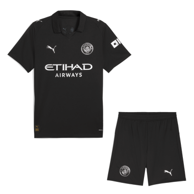 Men's Manchester City Away Jersey (Jersey+Shorts) Kit 2025/26 - acejersey