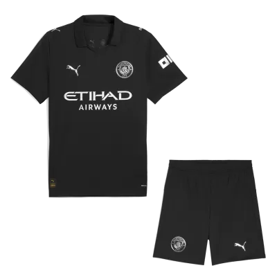 Men's Manchester City Away Jersey (Jersey+Shorts) Kit 2025/26 - acejersey