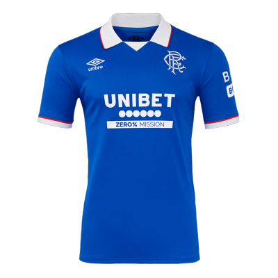 Men's Glasgow Rangers Home Soccer Jersey 2025/26 - acejersey