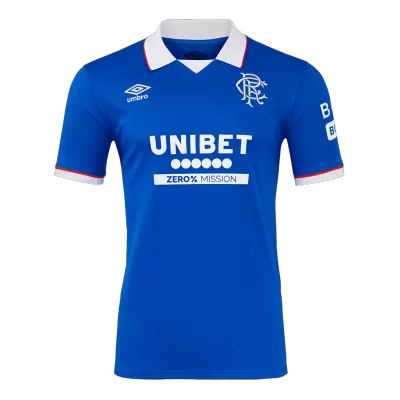 Men's Glasgow Rangers Home Soccer Jersey 2025/26 - acejersey