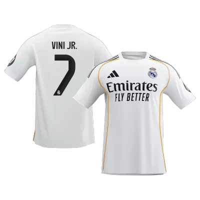 Men's Real Madrid VINI JR. #7 Home Soccer Jersey 2025/26 - acejersey