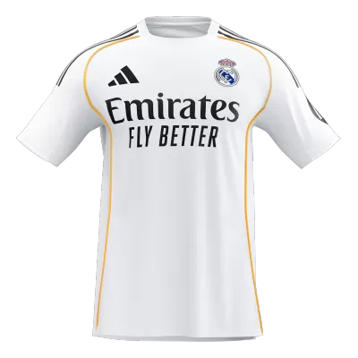 Men's Real Madrid Home Soccer Jersey 2025/26 - acejersey