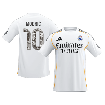 Men's Real Madrid MODRIĆ Special #10 Home Special Soccer Jersey 2025/26 - acejersey