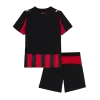 Kid's AC Milan Home Jersey Kit(Jersey+Shorts) 2025/26 - acejersey