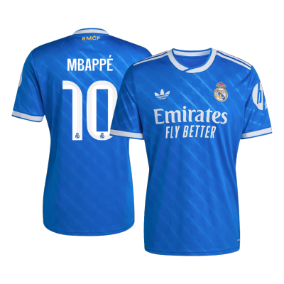 Men's Real Madrid MBAPPÉ #10 Third Away Soccer Jersey 2025/26 - acejersey