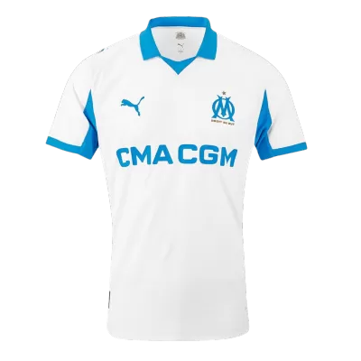 Marseille Home Soccer Jersey 2025/26 - Player Version - acejersey