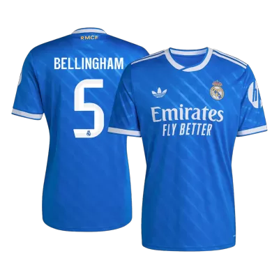 Men's Real Madrid BELLINGHAM #5 Third Away Soccer Jersey 2025/26 - acejersey
